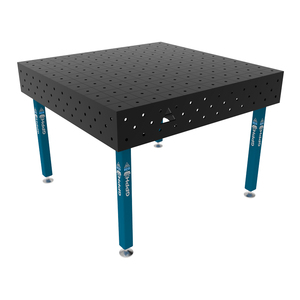 SteelEco GPPH <b>welding</b> <b>bench</b> 1.2x1.2m, 8mm thick, 16mm holes, 100x100mm grid - Product Image 1