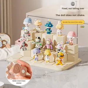 Hiện đại Acrylic trong suốt chống bụi hiển thị đứng cho mù hộp tiêm xây dựng khối đồ chơi bức tượng nhỏ hình chữ nhật Pop nhự<span class=keywords><strong>a</strong></span> - Product Image 5