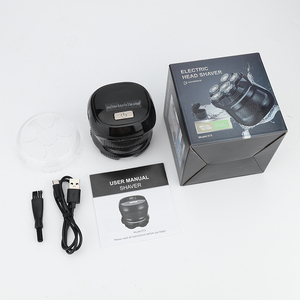 New resuxi 373 từ lưỡi dao cạo râu điện hói đầu IPX6 không thấm nước 2 tốc độ hiển thị lớn với EVA du lịch trường hợp cho nam giới - Product Image 6