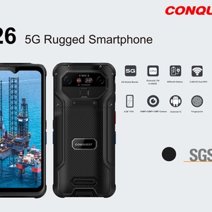 CONQUEST S26 โทรศัพท์มือถือที่ทนทาน รองรับคลื่นความถี่ทั่วโลก แบตเตอรี่ถอดได้ 6000mAh หน้าจอ 6.58 นิ้ว FHD ระบบปฏิบัติการ Android 12 รองรับ NFC รุ่น DMR ชิปประมวลผล Dimensity 700 - Product Image 3