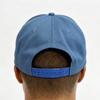 Op maat gemaakte geborduurde patch rope snapback pet met 5 panelen, ongestructureerde gebogen klep, vintage outdoor sport pet voor heren en dames