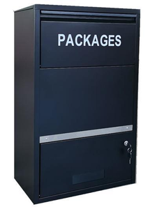 Buzón de Correos Exterior Seguro con Cerradura de Dígitos de Acero Galvanizado, Recubierto con Pintura en Polvo, Impermeable, con Compartimento para Paquetes - Product Image 6