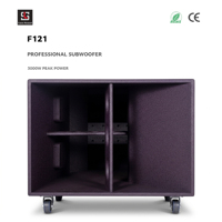 Subwoofer professionnel de 21 pouces, 3000 W de puissance de pointe, enceintes de concert en plein air, système audio PA de haute puissance pour événements sur scène, haut-parleur de basses