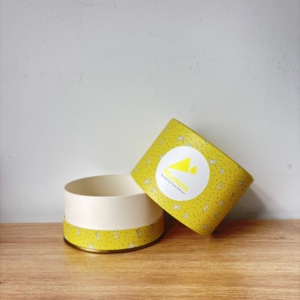 Scatole Cilindriche in <span class=keywords><strong>Cartone</strong></span> Riciclato con Stampa Personalizzata, Tubi di Carta per Confezionamento Tè - Product Image 1