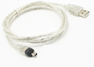 Câble USB de 1,5 m, câble <span class=keywords><strong>Firewire</strong></span>, USB vers 4 broches <span class=keywords><strong>IEEE</strong></span> <span class=keywords><strong>1394</strong></span>, câble de données <span class=keywords><strong>Firewire</strong></span> - Product Image 3