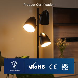 Hight Quality Smoked Glass Spiral <strong>LED</strong> Bulb A60 4W 1800K Dimmable <strong>E27</strong> Gold Cap Warm Decorative Bulb - Product Image 3