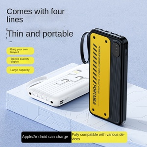 Banque d'alimentation de haute qualité <span class=keywords><strong>10000Mah</strong></span> avec câble chargeur rapide <span class=keywords><strong>batterie</strong></span> <span class=keywords><strong>externe</strong></span> chargeur Portable <span class=keywords><strong>batterie</strong></span> <span class=keywords><strong>externe</strong></span> Powerbank - Product Image 3