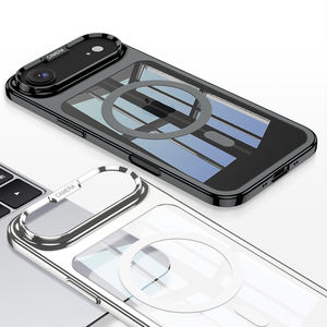 Funda Protectora Magnética Ultra Delgada con Carga Inalámbrica y Protector de Lente de Cámara para 17/17 Air Pro, en Color Naranja Electrochapado - Product Image 2