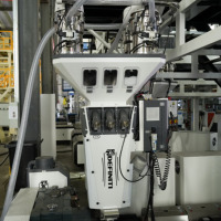 Machine de soufflage de film coextrudé à trois couches ABC pour HDPE LDPE LLDPE à haut rendement