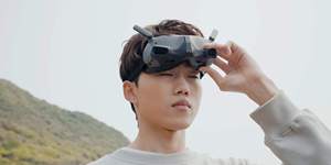 Original New Dron Flight Glasses for DJ FPV Goggles Integra 1080p <b>Micro</b>-OLED Screens 100hz FPV Glasses - Product Image 3