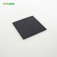Échantillon rapide, panneau solaire Foldsun non standard 57*54.2mm 5V PET PERC haute efficacité 22.4%, support d'usine personnalisé, service ODM OEM