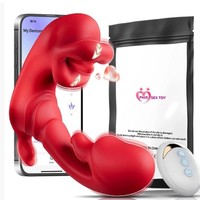 Vibromasseur anal vibrant avec contrôle à distance par application pour la masturbation féminine - Vibrations puissantes et orgasme
