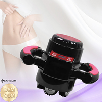 Nouveau Masseur Vibrant Anti-Cellulite à Rotation 360 Degrés, Mini Rouleau de Massage pour Relaxation Musculaire, Remodelage Corporel et Lifting des Fesses