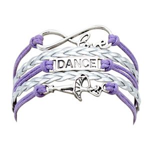 Nhà Sản Xuất Infinity Tình Yêu Khiêu Vũ Mẹ Vũ Công Ba Lê Nhảy Múa Cô Gái Nhảy Da Vòng Đeo Tay - Product Image 3