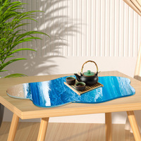 Early Riser DIY Große Kristallharz-Epoxid-Unregelmäßige Couchtisch-Flusstisch-Tablett-Silikonform für Heimdekoration