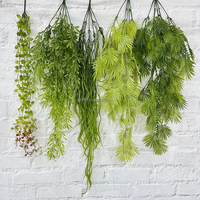 Plantes artificielles en gros L15 pour intérieur et extérieur, fausses lianes, feuillage artificiel, feuilles de lierre, plantes murales artificielles pour décorations de plafond