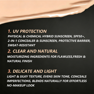<span class=keywords><strong>Corrector</strong></span> SPF50, Base de Maquillaje en Barra Resistente al Agua que Cambia de Color, Marca Privada al por Mayor, Base de Maquillaje en Barra Mate <span class=keywords><strong>Naranja</strong></span> <span class=keywords><strong>para</strong></span> Piel Oscura - Product Image 4