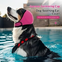 Nouvelles Oreillettes Modernes et Adorables pour Chien, en PU Léger et Étanche, Réduction du Bruit, Soulagement de l'Anxiété, Anti-Étonnement, pour la Natation des Animaux de Compagnie