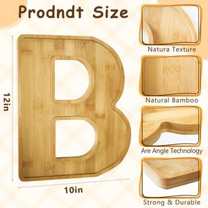 Grand <span class=keywords><strong>plateau</strong></span> <span class=keywords><strong>de</strong></span> service en bambou pour la nourriture <span class=keywords><strong>de</strong></span> bébé, 4 pièces, <span class=keywords><strong>plateau</strong></span> à charcuterie en bois, <span class=keywords><strong>plateau</strong></span> à lettres, <span class=keywords><strong>plateau</strong></span> à gâteaux, <span class=keywords><strong>plateau</strong></span> à <span class=keywords><strong>fromage</strong></span> pour <span class=keywords><strong>anniversaire</strong></span> - Product Image 4