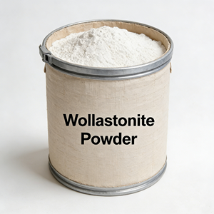 Polvere di Silicato di Calcio Wollastonite Bianca di Alta Qualità Grado Industriale per l'Industria del Vetro - Marca Forsman 80 Bianchezza 99,9% SiO2 - Product Image 1