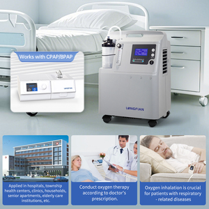 Concentrateur d'oxygène médical portable Longfian JAY-5AW pour la maison et la clinique - Product Image 5