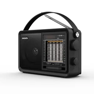 XHDATA D-901 – Radio à ondes courtes AM FM SW Dab, lecteur de musique MP3 portable avec carte USB TF (8G), haut-parleur domestique sans fil BT