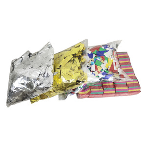 Confeti de papel de colores Limin, 500g, colores mixtos con copos de oro y plata para máquinas de fiestas y bodas - Product Image 2