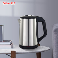 Bouilloire électrique sans fil en acier inoxydable OEM/ODM 2.0L New Kettles Bouilloire électrique avec protection contre le sec