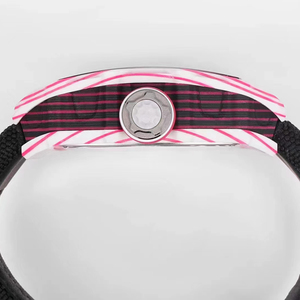 Reloj Automático de Lujo para Hombre, Regalo de Navidad, Caja con Degradado Blanco y Rosa, Movimiento Mecánico, Correa de Nailon, Reloj Deportivo de Pulsera - Product Image 5
