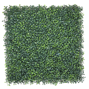 Estera de setos de madera de boj artificial, valla, paneles de <span class=keywords><strong>pared</strong></span> verdes verticales, Panel de <span class=keywords><strong>pared</strong></span> de hierba Buxus, <span class=keywords><strong>Pared</strong></span> de follaje Verde Para Tu Fondo - Product Image 2