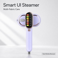 Mini fer à vapeur portable 1300W, fer à vapeur pour vêtements, réservoir d'eau de 160 ml, utilisation à domicile et en voyage, emballage en boîte couleur