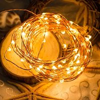 TSINYE 20 LEDs Mini String Lichterketten Batterie betrieben Warmweiß Twinkle Firefly Stars Silberdraht Weihnachts dekoration