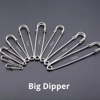 Épingles de sûreté en métal épaissi simples pour sacs à vêtements bricolage à la main mode bijoux écologiques accessoires de couture Minglan CN/GUA