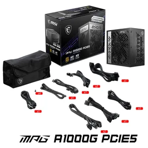 Alimentatore MSI MPG A1000G, PCIe 5.0, 80 Plus Gold, Completamente Modulare - Product Image 5