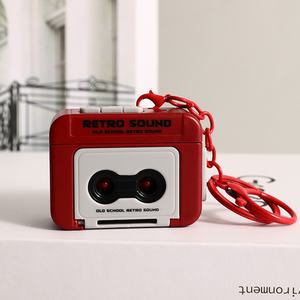 Créatif Rétro Son Magnétophone Porte-clés Pendentif Populaire PVC Décompression Sac Pendentif Petit Cadeau En Gros - Product Image 6
