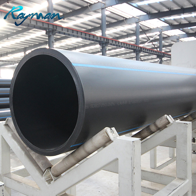 Нетоксичная пластиковая труба из полиэтилена высокой плотности для подачи воды на заказ