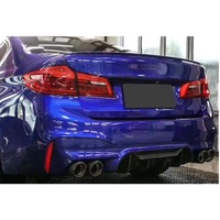 Diffuseur de pare-chocs arrière en carbone sec style MP, protection CM-F90-007-2, installation facile pour BMW F90 M5 Competition CS