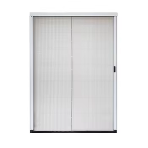 Pantalla retráctil personalizada <span class=keywords><strong>para</strong></span> <span class=keywords><strong>puerta</strong></span> de insectos Moustiquaire, <span class=keywords><strong>puerta</strong></span> deslizante sin rieles <span class=keywords><strong>para</strong></span> Patio, moscas y insectos - Product Image 1