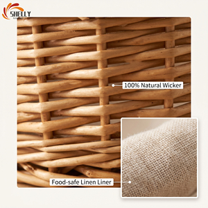 Cesta de fermentación de <span class=keywords><strong>pan</strong></span> de ratán de calidad alimentaria XL, herramienta de panadería de estilo vintage europeo <span class=keywords><strong>para</strong></span> fermentación de masa y <span class=keywords><strong>pan</strong></span> <span class=keywords><strong>casero</strong></span> - Product Image 5