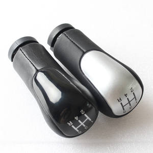 Pomo de palanca de cambios de cuero para coche, cambio manual de 5 velocidades para Ford Fiesta Mondeo Focus, diseño ergonómico - Product Image 5