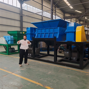 Máquina Trituradora de Metal Más Vendida, Máquina Recicladora de <span class=keywords><strong>Chatarra</strong></span> de Aluminio, Equipo Triturador de Doble Eje - Product Image 2