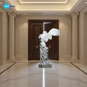 Statue de <span class=keywords><strong>la</strong></span> déesse grecque <span class=keywords><strong>Samothrace</strong></span> en marbre, statue de <span class=keywords><strong>la</strong></span> <span class=keywords><strong>Victoire</strong></span> ailée, sculptée à <span class=keywords><strong>la</strong></span> main, pour les parcs et les jardins extérieurs - Product Image 6