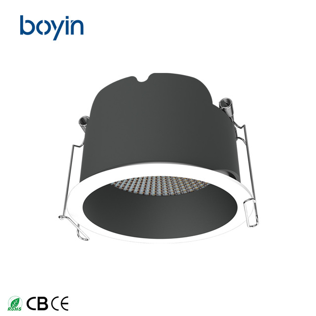 2026 Factory Price 12w 90mm IP20 Down Downlight Spot Lights Mini Anti Glare Led Ceiling Light Recessed Downlights 12w