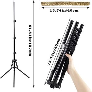 Supporto a Treppiede in Metallo Regolabile per Pappagalli, con Posatoio in Corteccia Naturale Grezza, Stand Portatile per Addestramento di Coccodrilli e Parrocchetti - Product Image 3