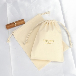 Chất Lượng Cao Dây Kéo Bông Mua Sắm Quà Tặng Túi Bụi Biểu Tượng Tùy Chỉnh Vải Hữu Cơ Bụi Ăn Mặc Quần Áo Bao Bì Túi - Product Image 6