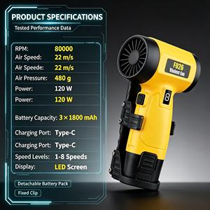 Ventilador de Mano Mini de Bolsillo a Precio de Fábrica, Ventilador de Mano con Garantía de Devolución y Reemplazo, Ventilador Mini para Auto al por Mayor - Product Image 3