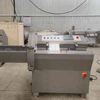 Nouvelle trancheuse à viande automatique haute performance, lame en acier inoxydable, épaisseur réglable, capacité de 300 kg/h pour la transformation de la viande séchée (beef jerky)