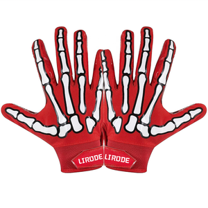 Gants de football <span class=keywords><strong>NFL</strong></span> pour jeunes de qualité supérieure, design articulé, en silicone léger, excellents pour les jeux, parfaits pour la pluie - Product Image 3