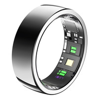 Nuevo Anillo Inteligente 2026 con Control Remoto TikTok, Agregar Amigos en Redes Sociales, Monitor de Salud HRV, Resistente al Agua IP68, Control por App, Monitor de Sueño, Regalo
