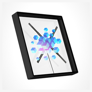 65cm 3D LED Affichage Holographique Intérieur Publicité Équipement Fournisseur OEM 70cm Couverture Acrylique Carré Sécurité 3D Ventilateurs Holographiques - Product Image 3